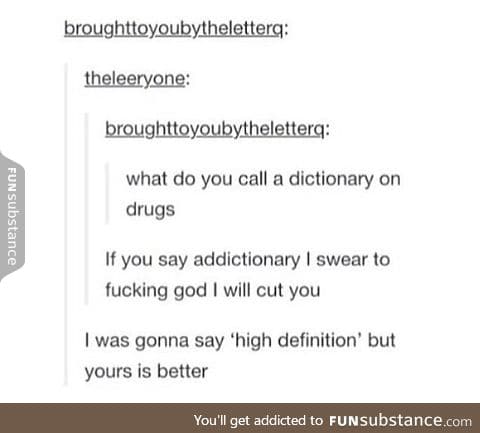 'High definition' i'm dead