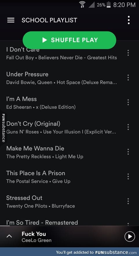 My back to school playlist :)