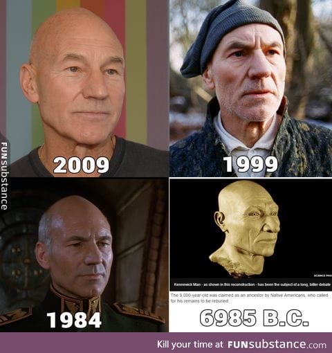 Further proof of Patrick Stewart's immortality