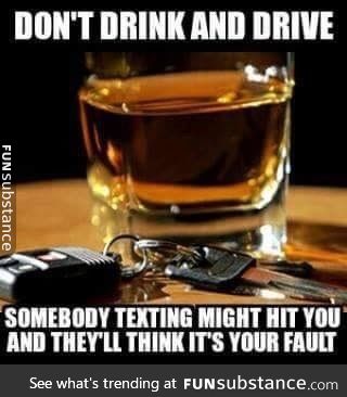 Be responsible this holiday weekend