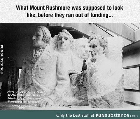 Mount Rushmore's Final Look