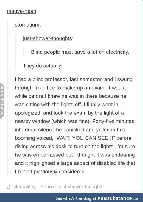 blind people