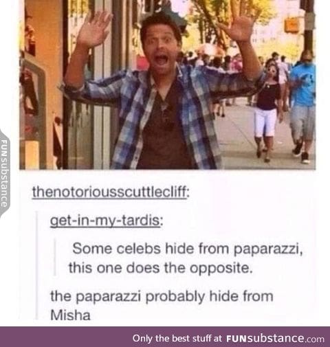 I love Misha so much