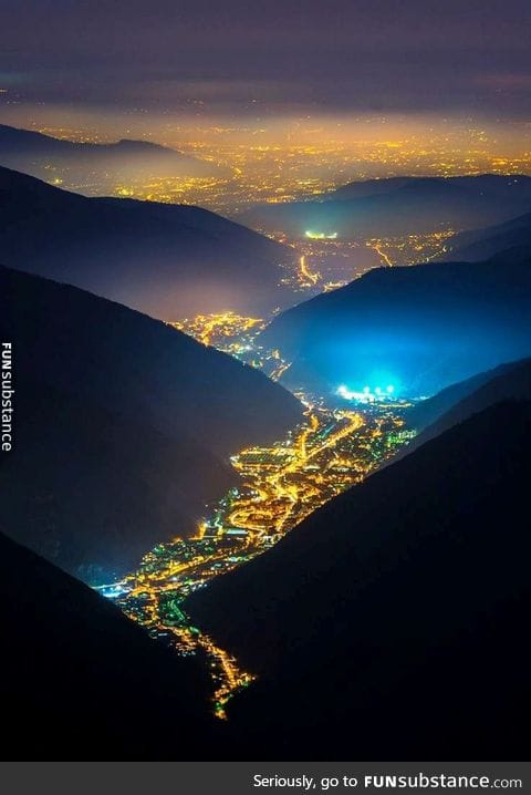 Valley of the lights Italy