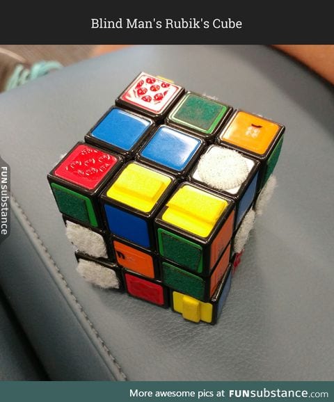 Rubik's Cube for the blind