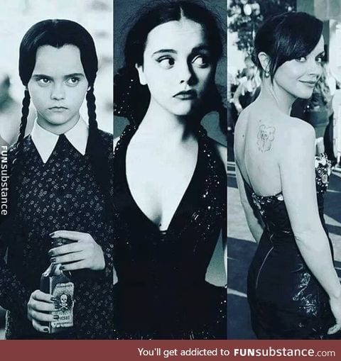 Christina Ricci over the years