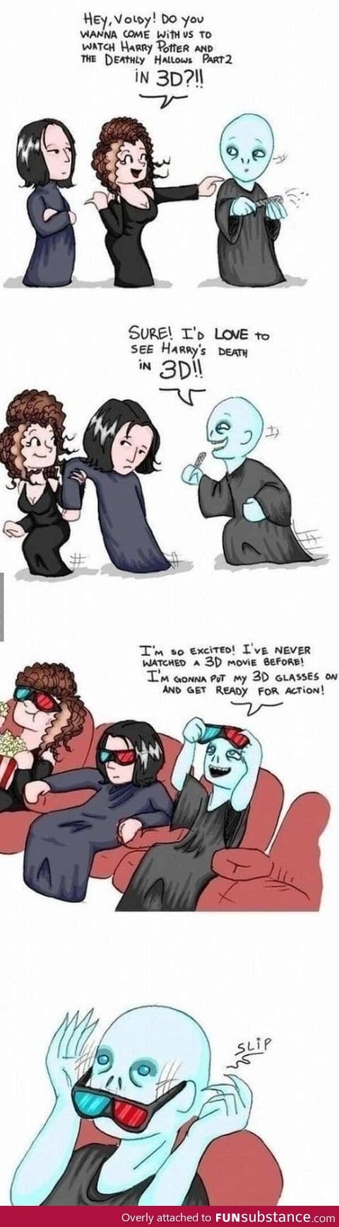 Voldemort and 3D movies