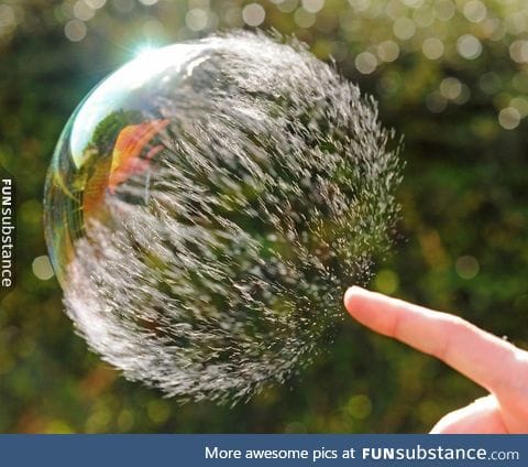 Bubble burst