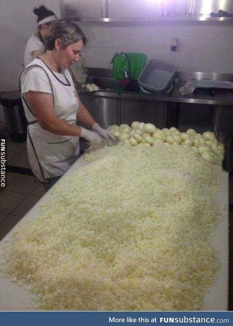 Immunity to onions: Level 9999