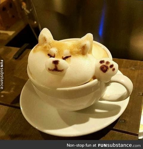 Doge coffee #sowow