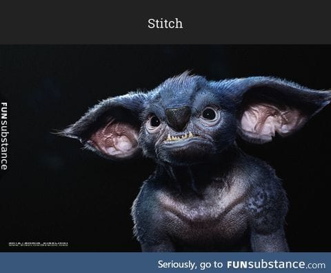 Stitch is real