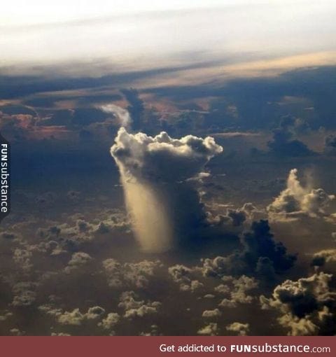 Rain from a Plane's Perspective