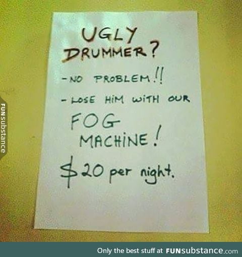 Ugly drummer problems solved