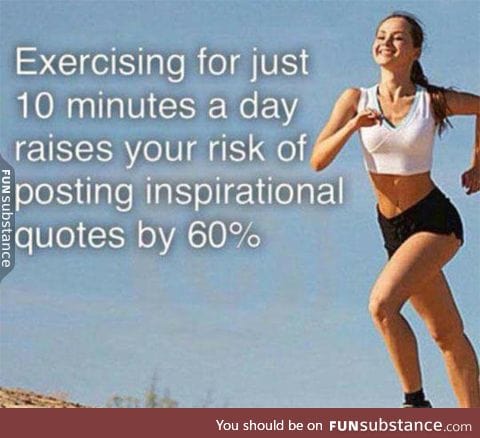 One of the many effects of exercise