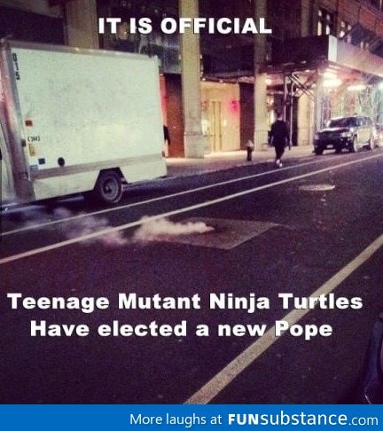 TMNT elected a new pope