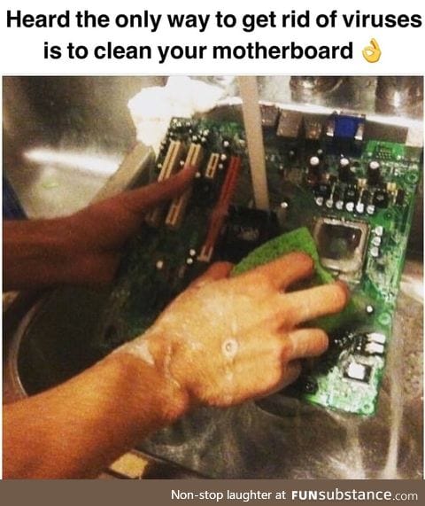 Clean your hardware