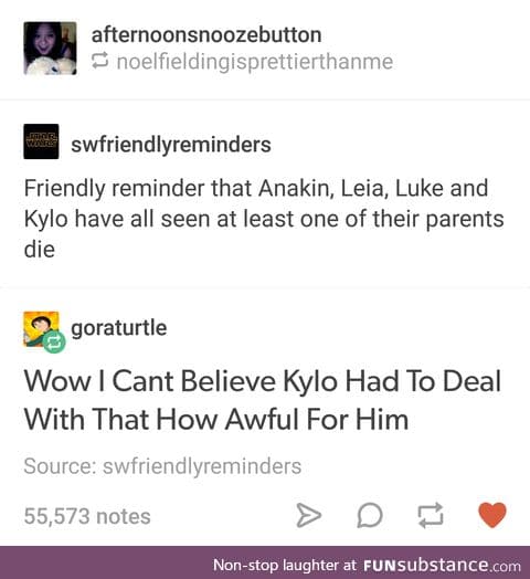 Kylo is a tragic character uwu