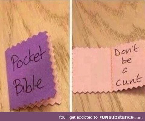 Pocket bible