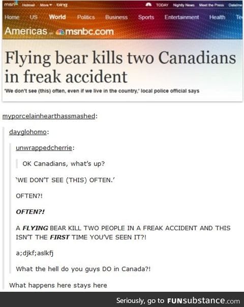 And this is why Canada is my spirit county