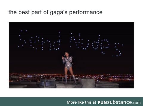 Well played, Gaga, well played.