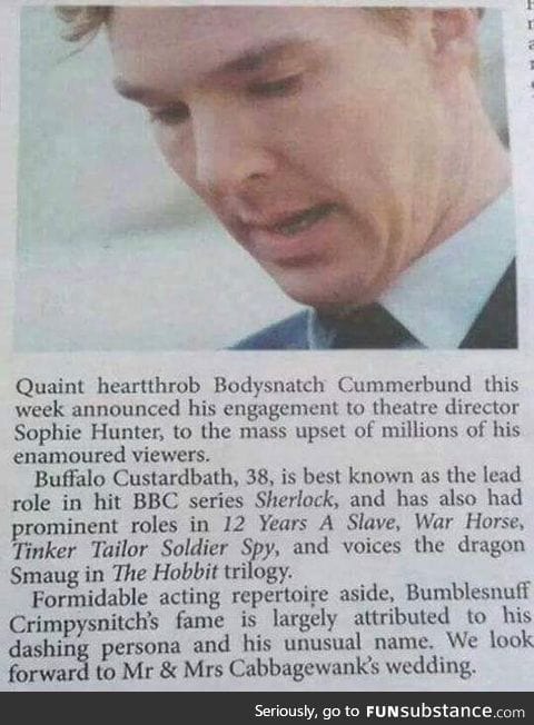 Bentdick Cucumberfetch