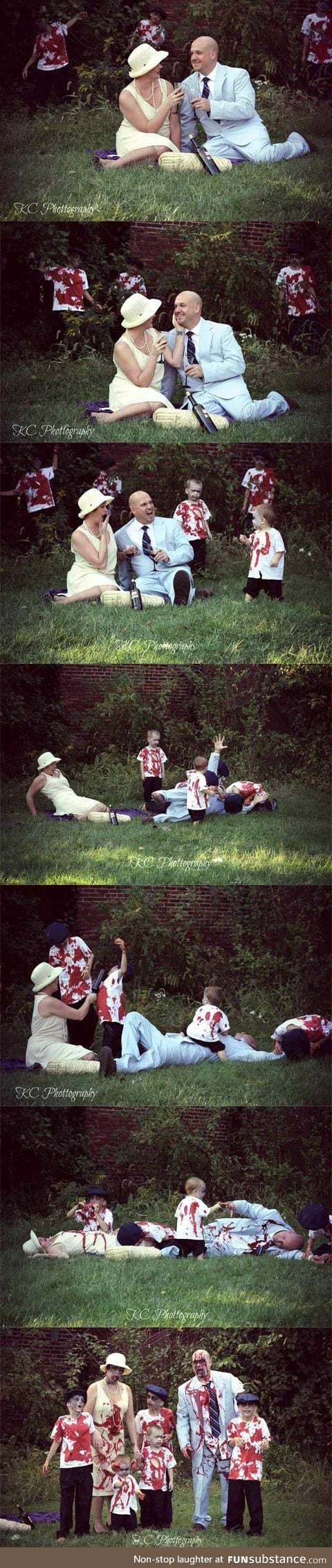 Family's Picnic Gets Interrupted