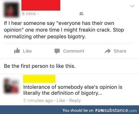 Bigotry