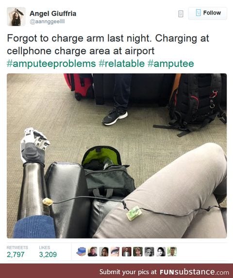 #amputeeproblems