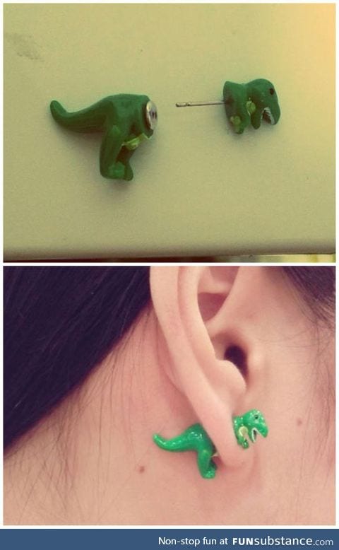 Jurassic earring