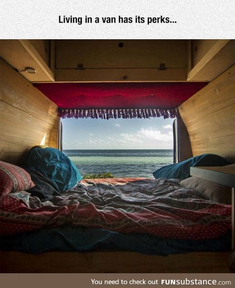 Living in a van