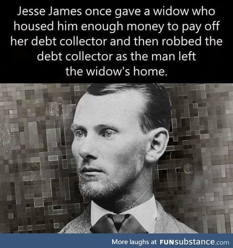 Jesse James being savage!