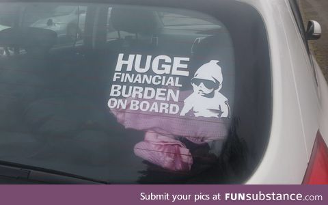 Honest bumper sticker