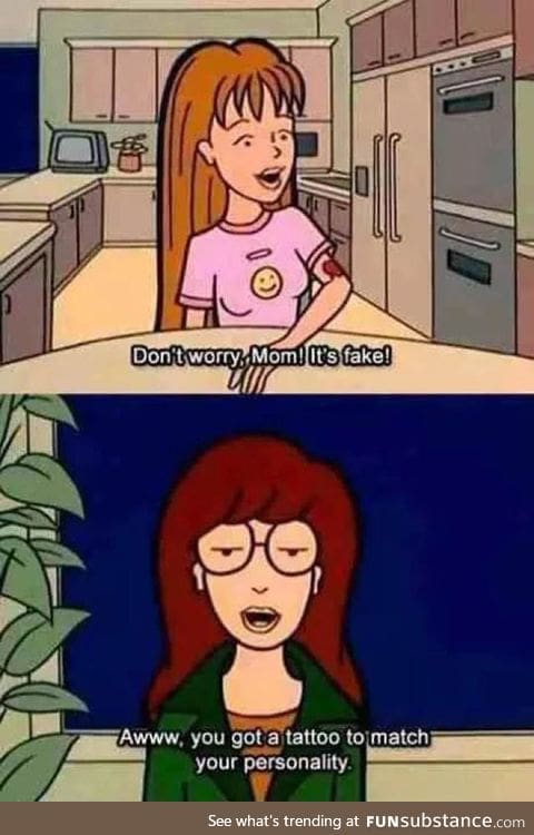 Daria always hit the nail on the head