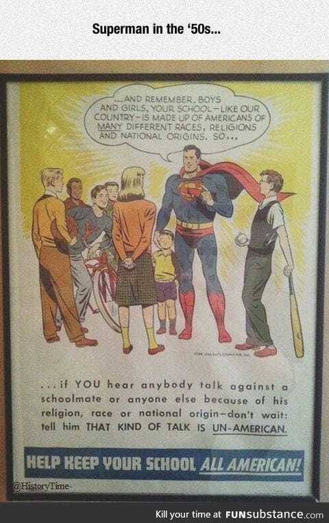 Old school superman