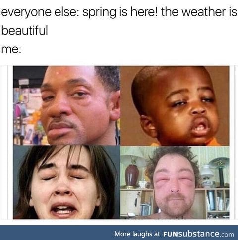 f*cking allergies