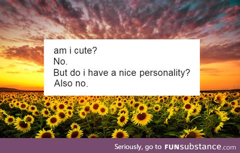 Reasons to date me: not found.