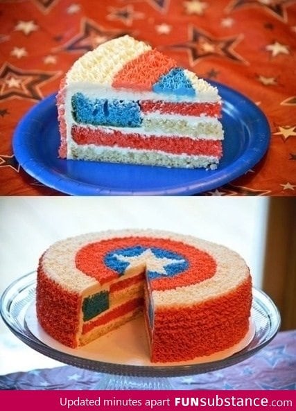 Murica' cake