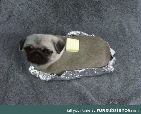 Baked pugtato ^u^