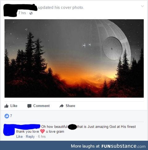 Grandma's love for the Empire has no limit