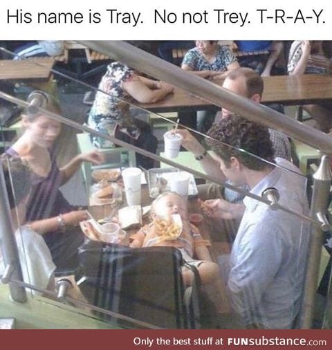 His name is not Tray