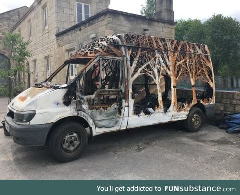 Rusty van