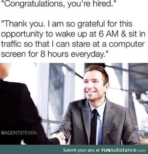 you're hired