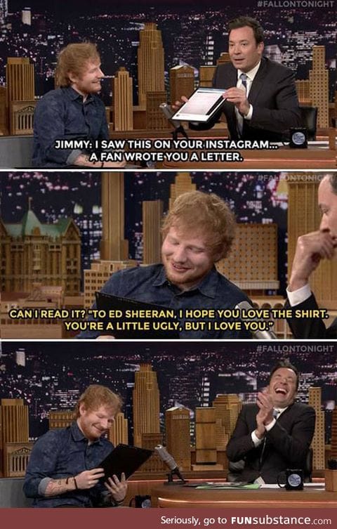 Poor ed sheeran