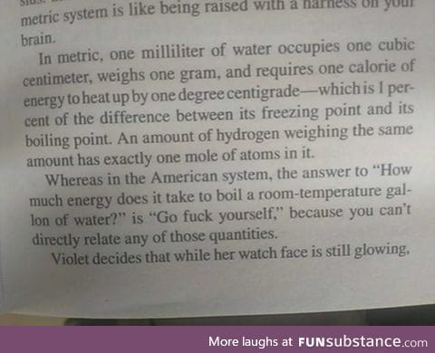 Metric vs imperial