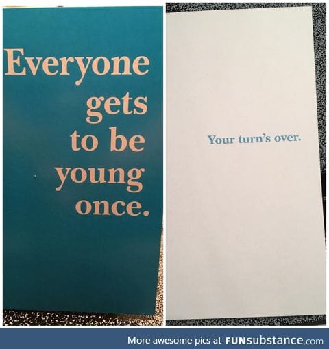 My new favorite birthday card