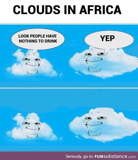 Scumbag clouds continuing