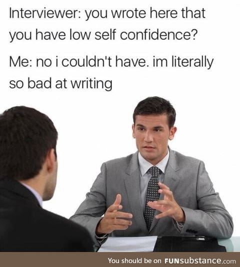 Low self-confidence