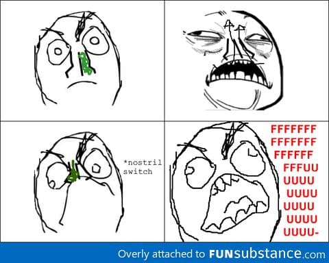 Stuffy nose rage