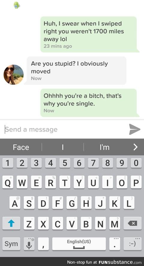 And they said tinder would be fun