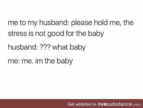 Hold the baby